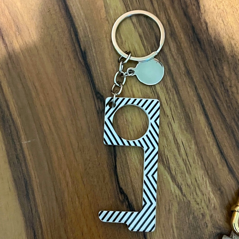 Chevron Keychain Door Opener